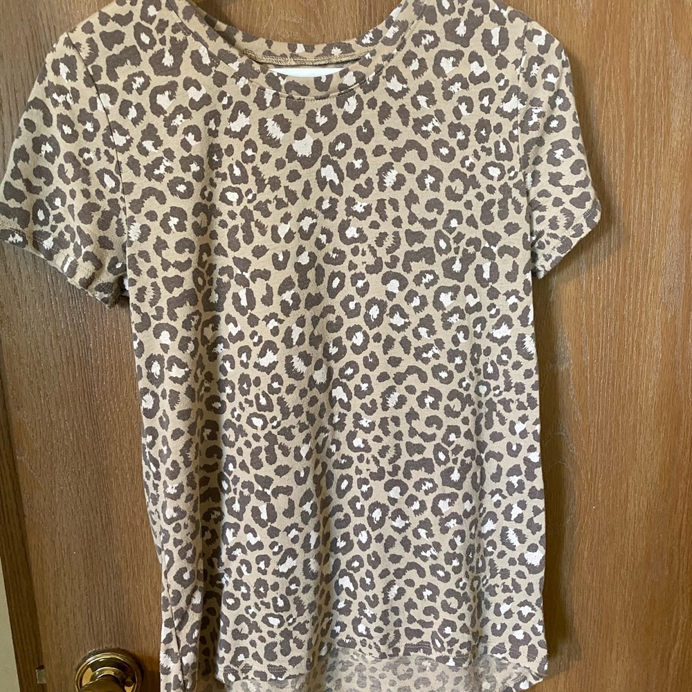 Soft Cheetah Top